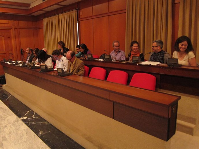 Bancada del gobierno de Córdoba con Ganemos en el Pleno