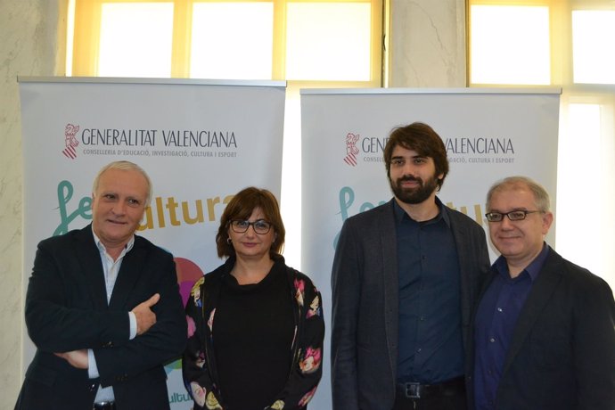 Girona, Amoraga, Madrid y Guarinos en la presentación de este jueves