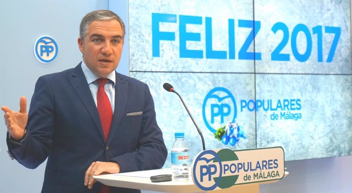 Elías Bendodo presidente del PP de Málaga portavoz PP-A 