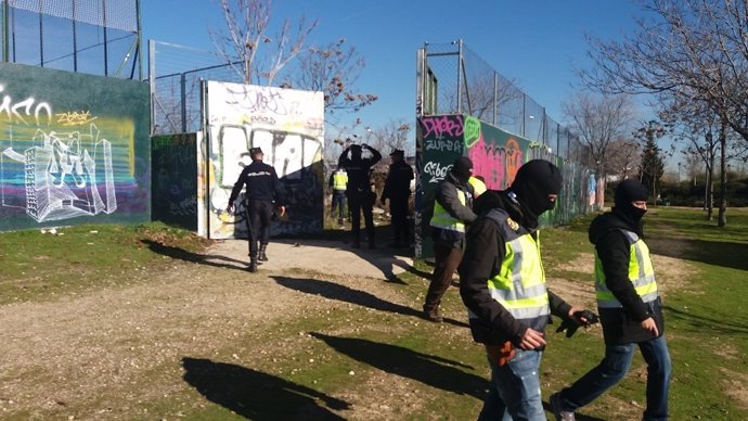 Yihadistas detenidos en Madrid 28-12