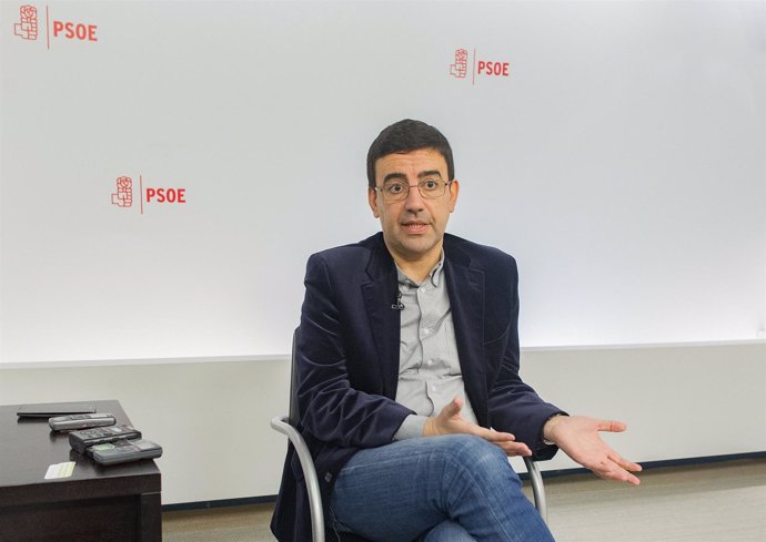 Entrevista de Europa Press a Mario Jiménez, portavoz de la Gestora del PSOE