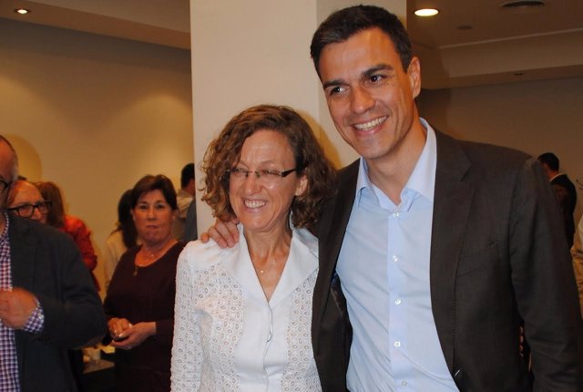 Gloria Rojas y Pedro Sánchez