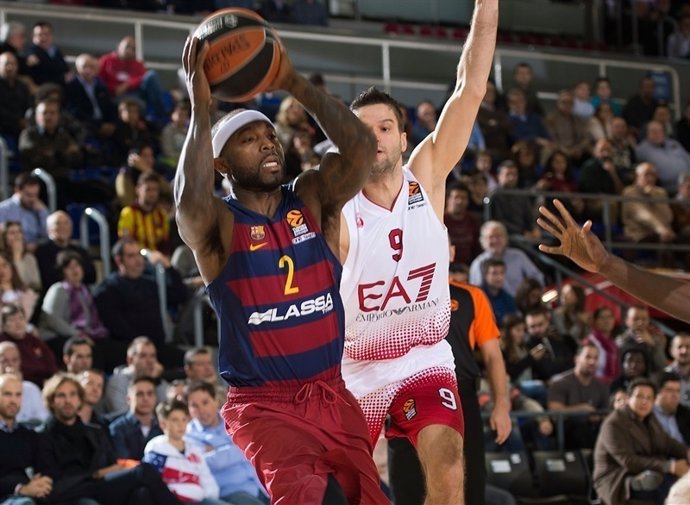 Tryese Rice con el Barcelona Lassa
