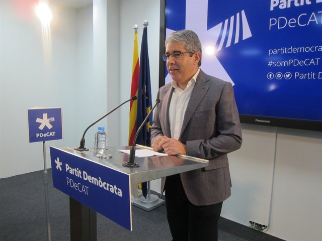El líder del PDeCAT en el Congreso, F.Homs
