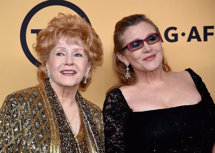 Debbie Reynolds y Carrie Fisher