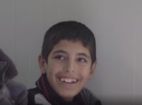 La sonrisa de Mohammed, el niño iraquí que escapó de un francotirador de Estado Islámico