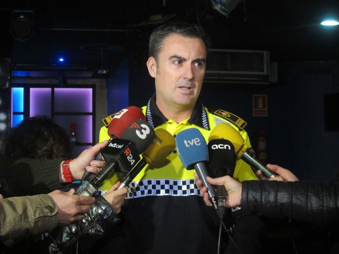 El intendente de la Guardia Urbana en el Eixample, Pedro Velázquez