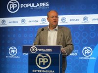 Monago se presentará para continuar al frente del PP de Extremadura