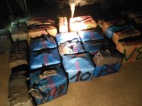 Incautados 1.700 kilos de hachís en Conil en una operación con 16 detenidos