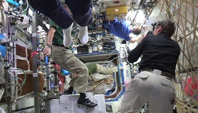 Mannequin Challenge en la ISS