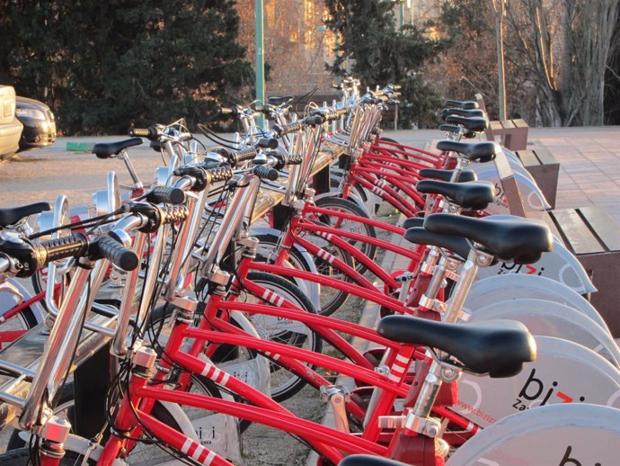 Bicicletas Del Servicio Bizi