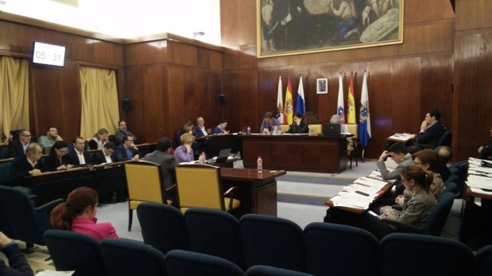 Pleno del Ayuntamiento de Santander 