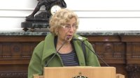 Carmena felicita a los madrileños por su comportamiento ante la contaminación