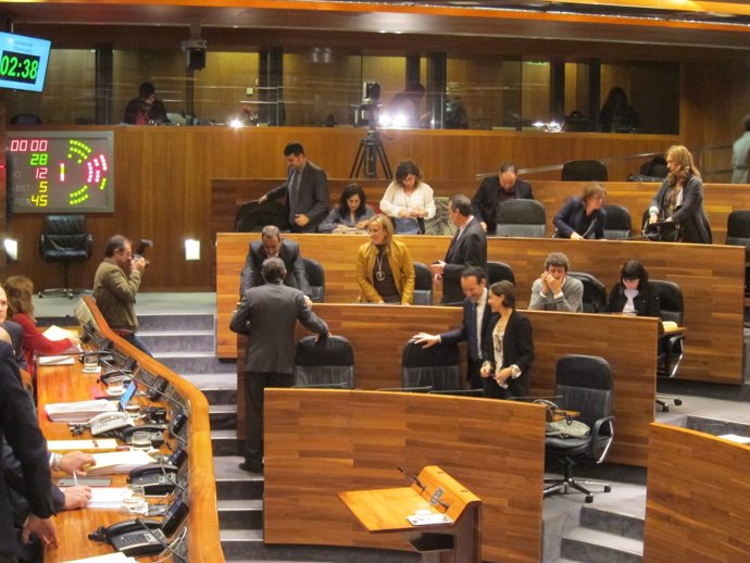 Votación aprobación presupuesto Asturias 2017