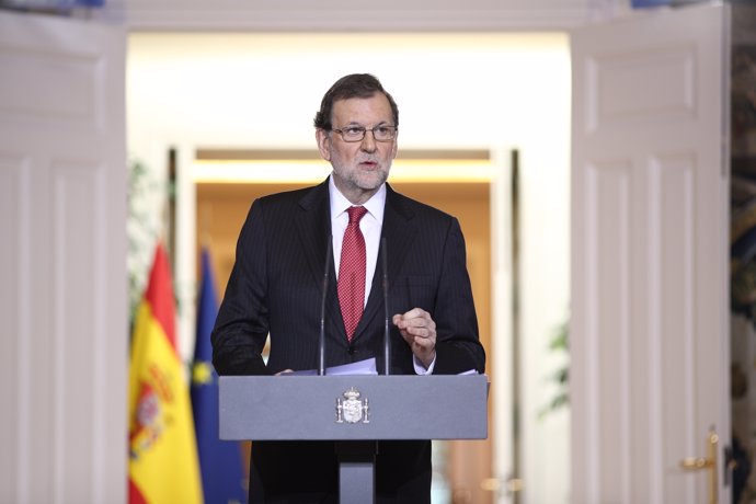 Rajoy comparece en Moncloa