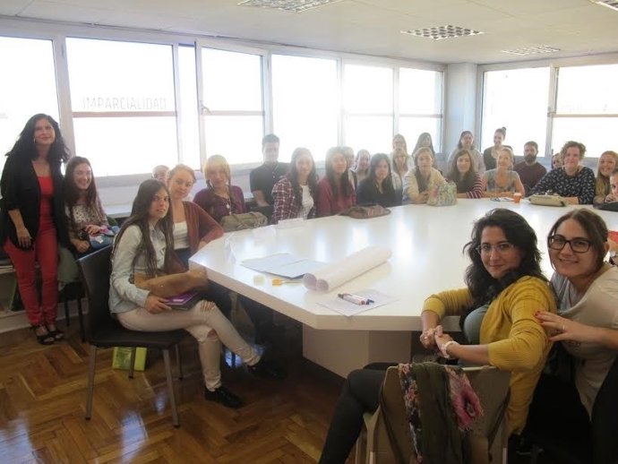 Estudiantes de la UAL en el Sercla.