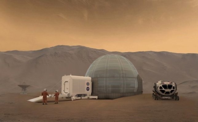 Mars Ice Home