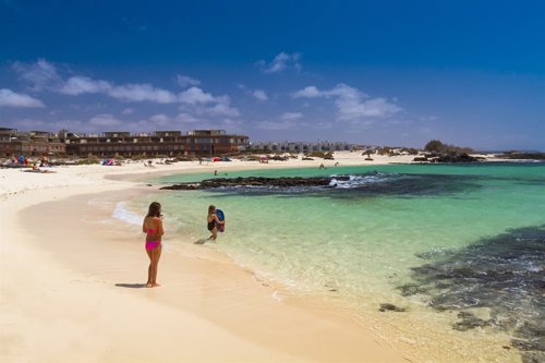 Playa de La Concha, en El Cotillo (Fuerteventura)