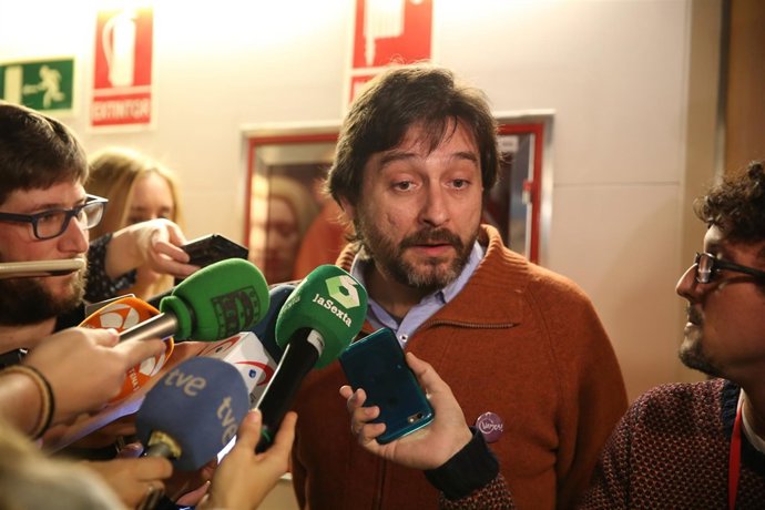 El secretario de Relaciones con la Sociedad Civil de Podemos, Rafael Mayoral