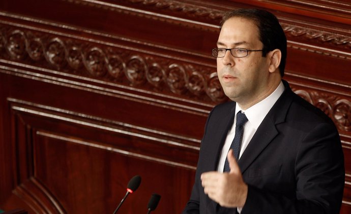 El primer ministro de Túnez, Yusef Chahed