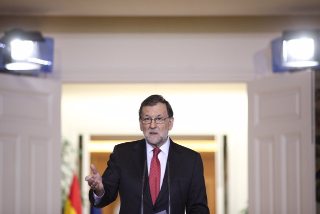 Rajoy comparece en Moncloa