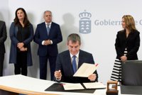 El Gobierno de Canarias materializa el Fdcan con los cabildos, ayuntamientos y las universidades