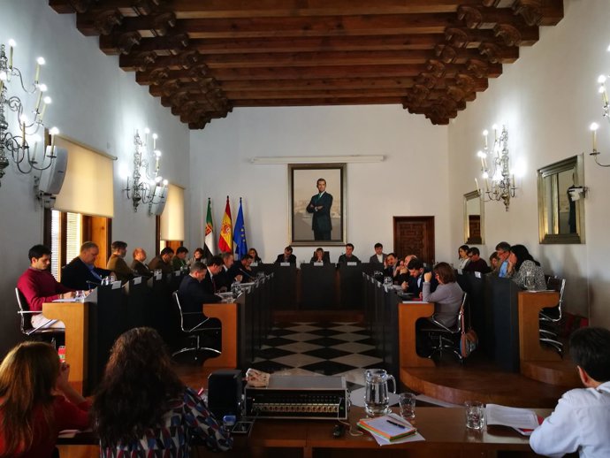 Pleno de la Diputación de Cáceres