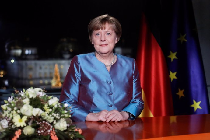Angela Merkel ofrece su discurso de Año Nuevo 2016