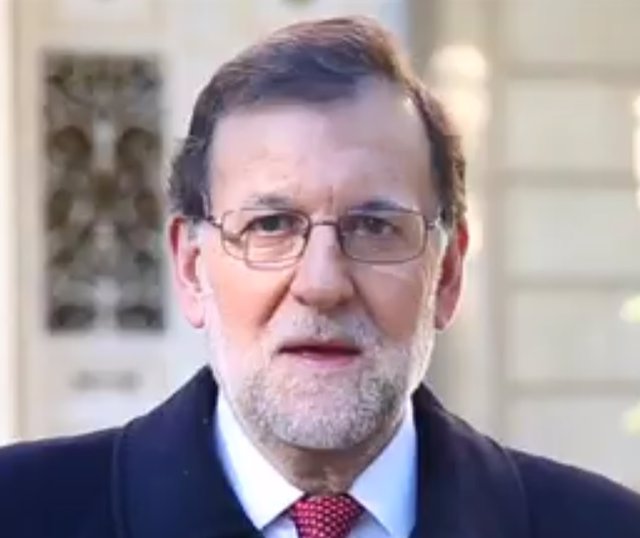 Felicitación de fin de año de Rajoy en redes sociales