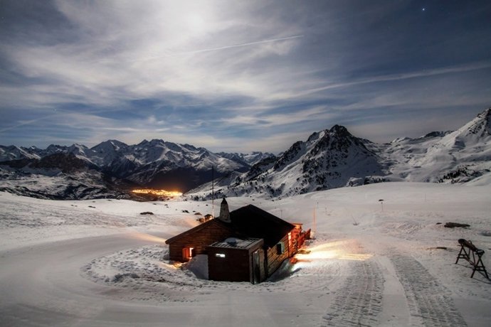 Cenal en La Glera en la estación de esquí de Formigal