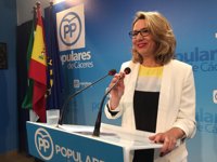 El PP califica de "vacío" y "desordenado" el discurso de fin de año de Vara