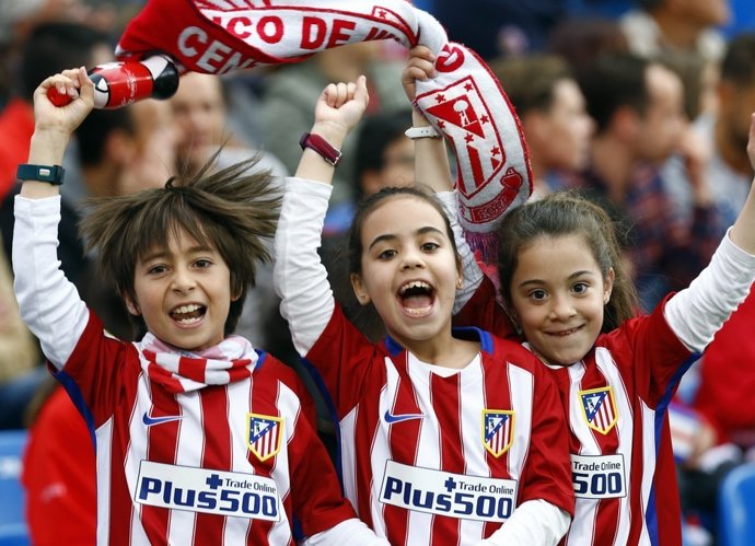 Aficionadas del Atlético de Madrid 