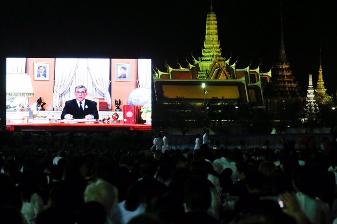 Mensaje de Año Nuevo en Tailandia