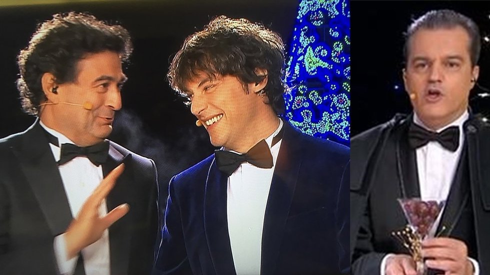 Pepe Rodríguez, Jordi Cruz y Ramón García, campanadas