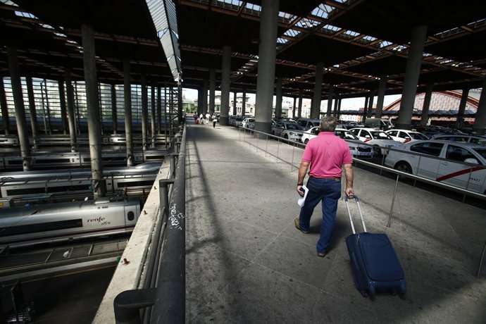 Estación de Atocha de Madrid, trenes, RENFE