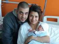 Aymara, el primer bebé de 2017 en Baleares