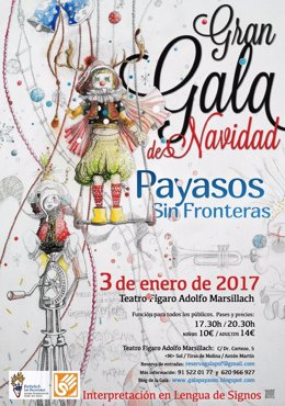 Gran Gala De Navidad De Payasos Sin Fronteras