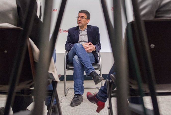 Entrevista de Europa Press a Mario Jiménez, portavoz de la Gestora del PSOE