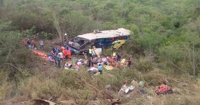 Accidente de autobús 