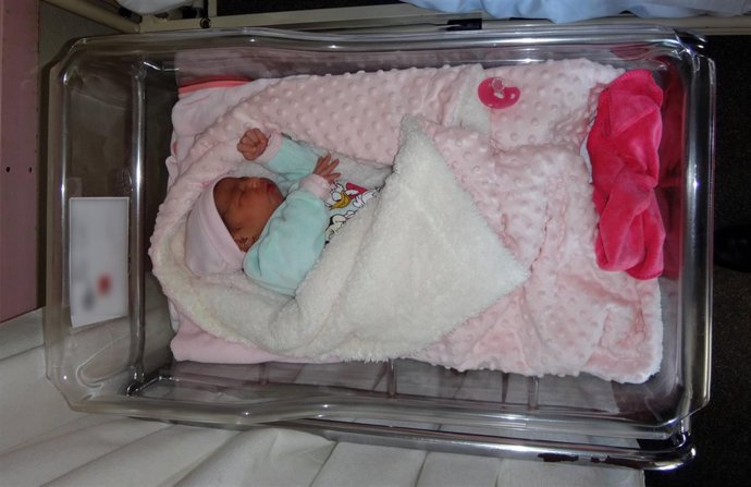 Bebé nacida en Melilla el 31 de diciembre de 2016