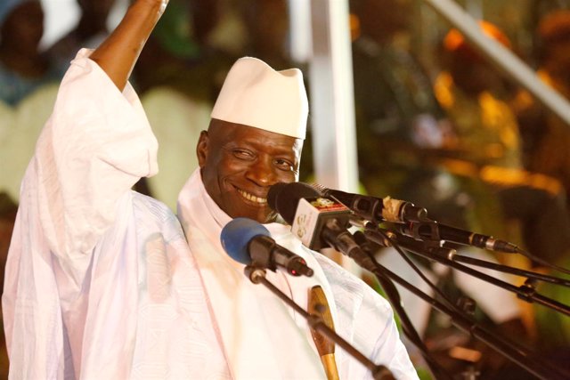 Yahya Jamé, presidente de Gambia