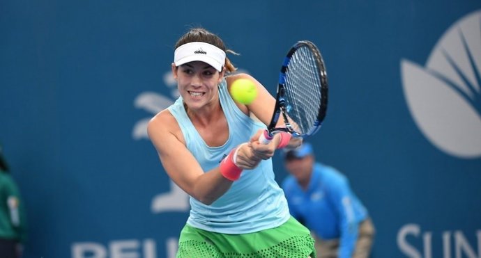Garbiñe Muguruza en Brisbane