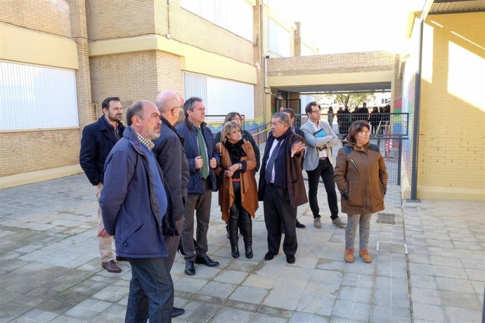 Concluyen obras del nuevo CEIP Concepción Estevanera, antiguo Benjumea Burín