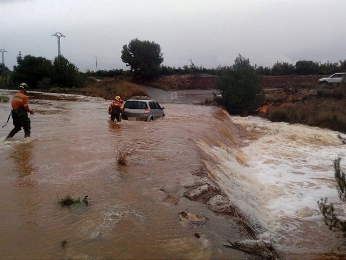 Las fuertes lluvias en la Comunitat Valenciana en diciembre