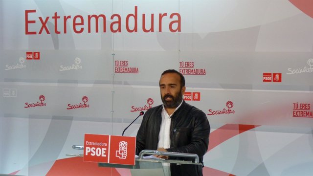 Miguel Ángel Morales, portavoz del PSOE en Extremadura