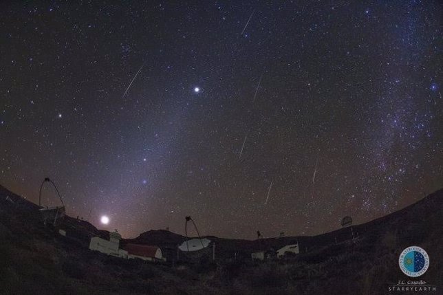 Lluvia de meteoros Gemínidas