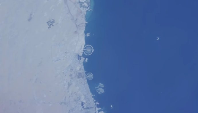 Dubai desde el espacio