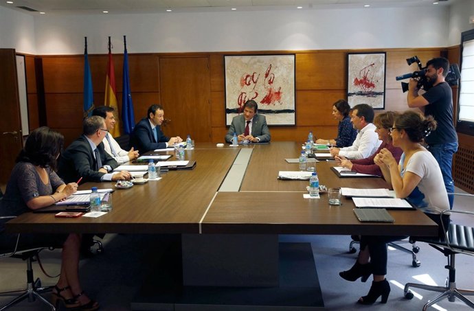 Reunión del Consejo de Gobierno del Principado de Asturias