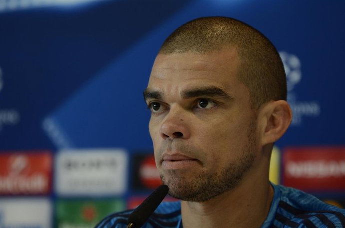 Pepe en rueda de prensa durante el Open Media Day