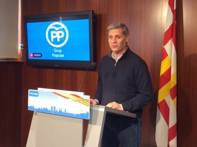 Alberto Fernández (PP) en rueda de prensa 